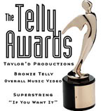 Taylor'd Productions Bronze Telly Award