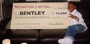 Bentley Green Maury Povich Talent Show Check