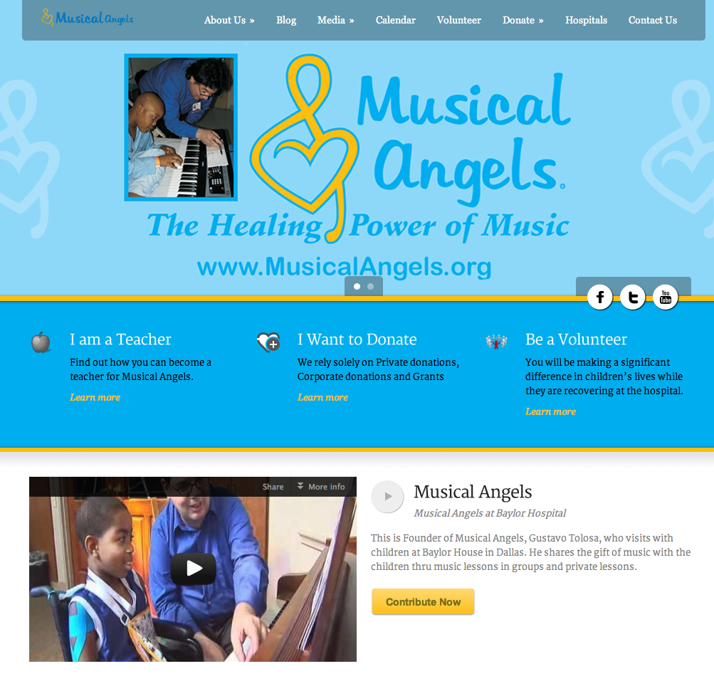 Musical Angels Website Musical Angels Website