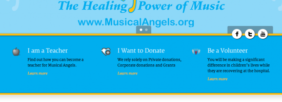 Website Launched :: Musical Angels