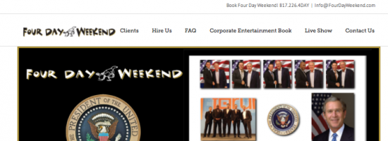 Four Day Weekend CORPORATE Website